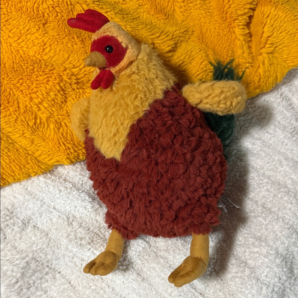 Jellycat cluny cockerel retired